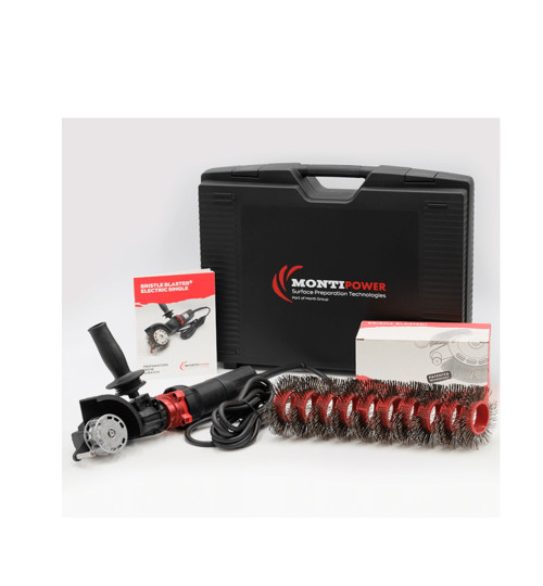 Bristle Blaster Set-elektrisch (900W) in Federstahl- oder Edelstahlausführung